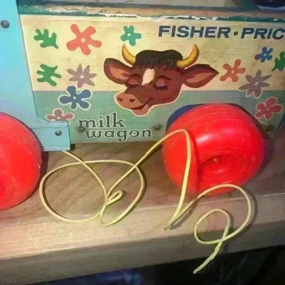 Fisher Price Milk Wagon. Vintage - Picture 6 of 6